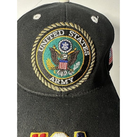 United States Army Hook & Loop Hat Embroidered Pre Owned Excellent Condition - Picture 2 of 5